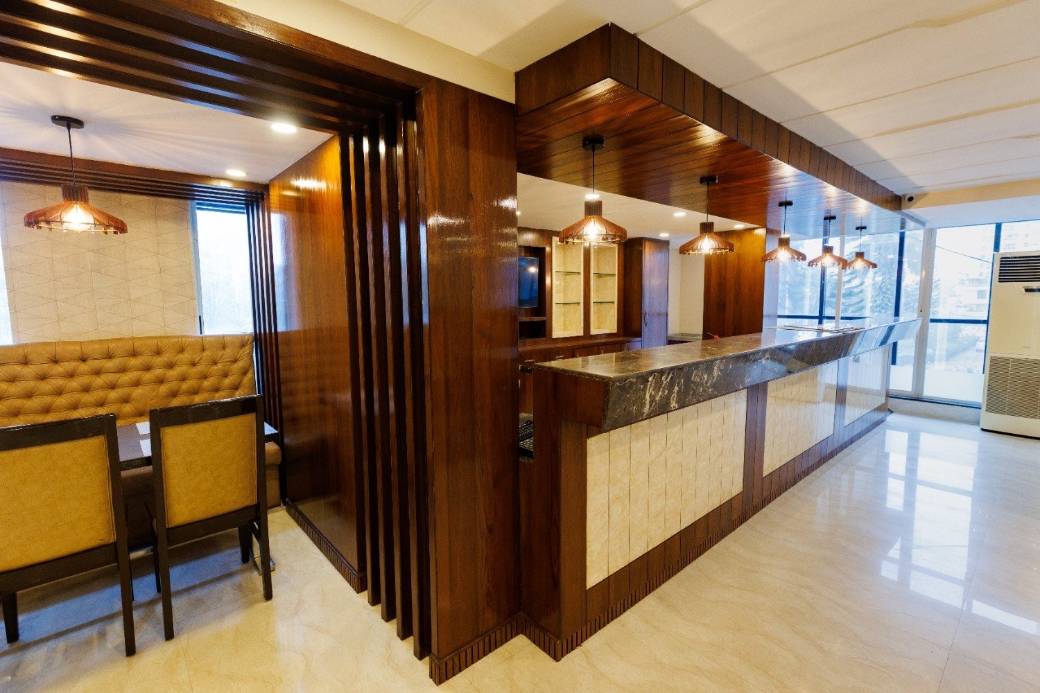 Comfortable AC room at San Vista Boarding and Lodging in Manipal