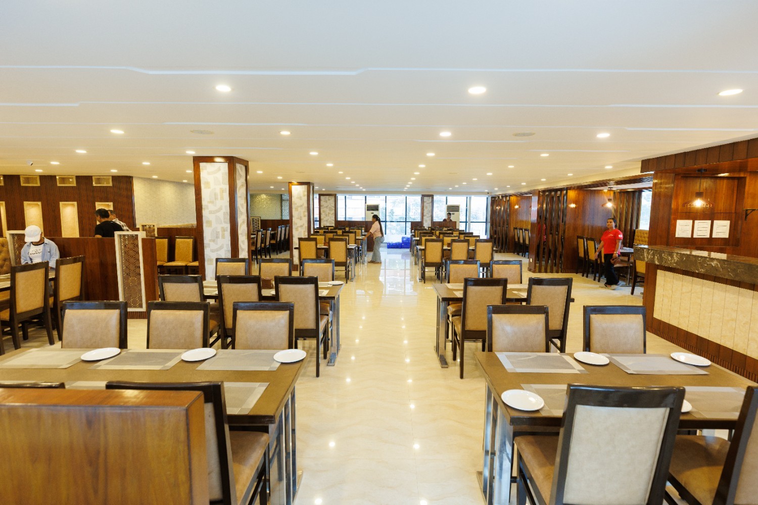 Dining experience at San Vista restaurant in Manipal